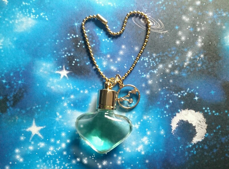 魚座☆星座のしずくアロマチャームストラップ♥ホロスコープブレンド☆