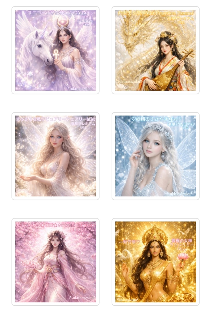 女神✨神様Mist✨ 商品ページをリニューアル✨