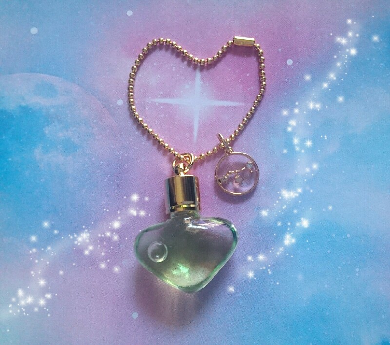 乙女座新月にデビュー♥乙女座☆星座のしずくアロマチャームストラップ♥ホロスコープブレンド☆
