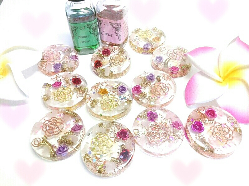 薔薇の季節♥女性性アップ＊愛＊美＊富のローズ＆ローズオルゴナイト♥