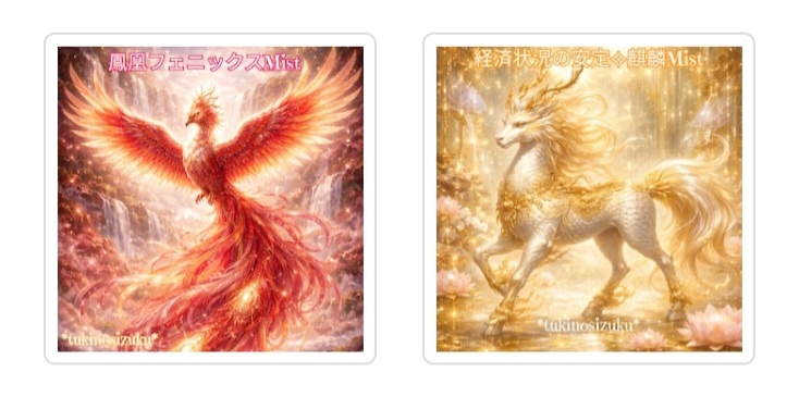 麒麟Mist✨鳳凰Mist✨商品ページをリニューアル✨