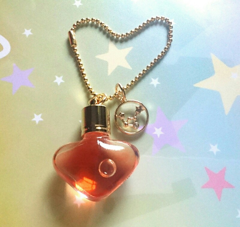天秤座新月♥天秤座☆星座のしずくアロマチャームストラップ☆ホロスコープブレンド☆