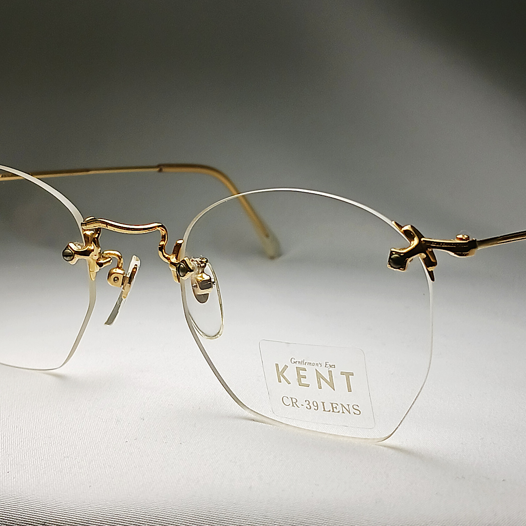 KENT（ケント）リムロンフレーム　ヴィンテージ品　49φ 51φ 懐かしさいっぱい