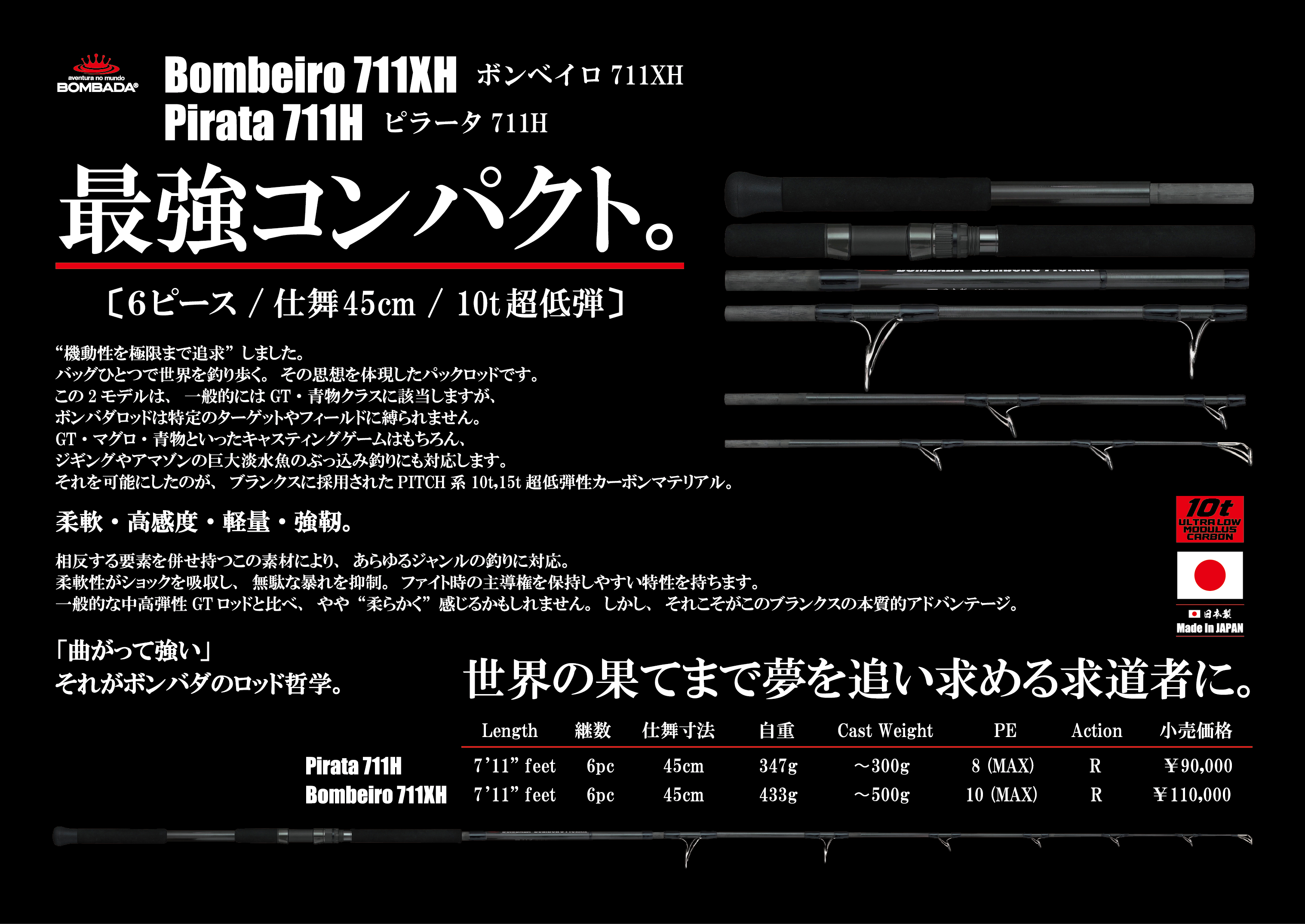 Bombeiro 711XH & Pirata 711H