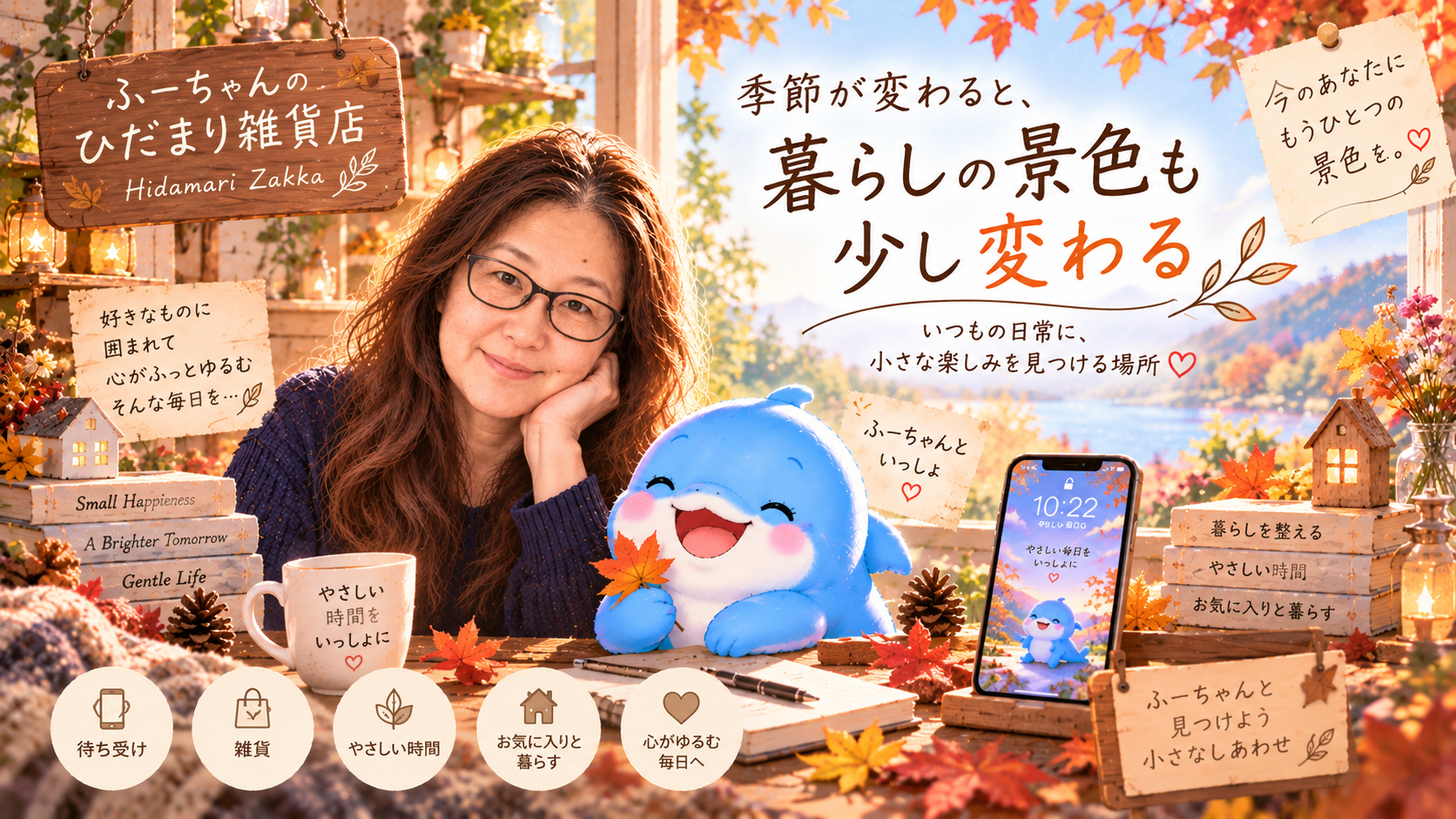 季節が変わると、暮らしの景色も少し変わる