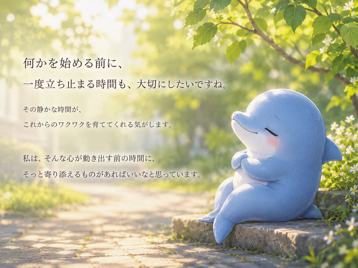 心が動き出す季節の前に、そっと立ち止まる