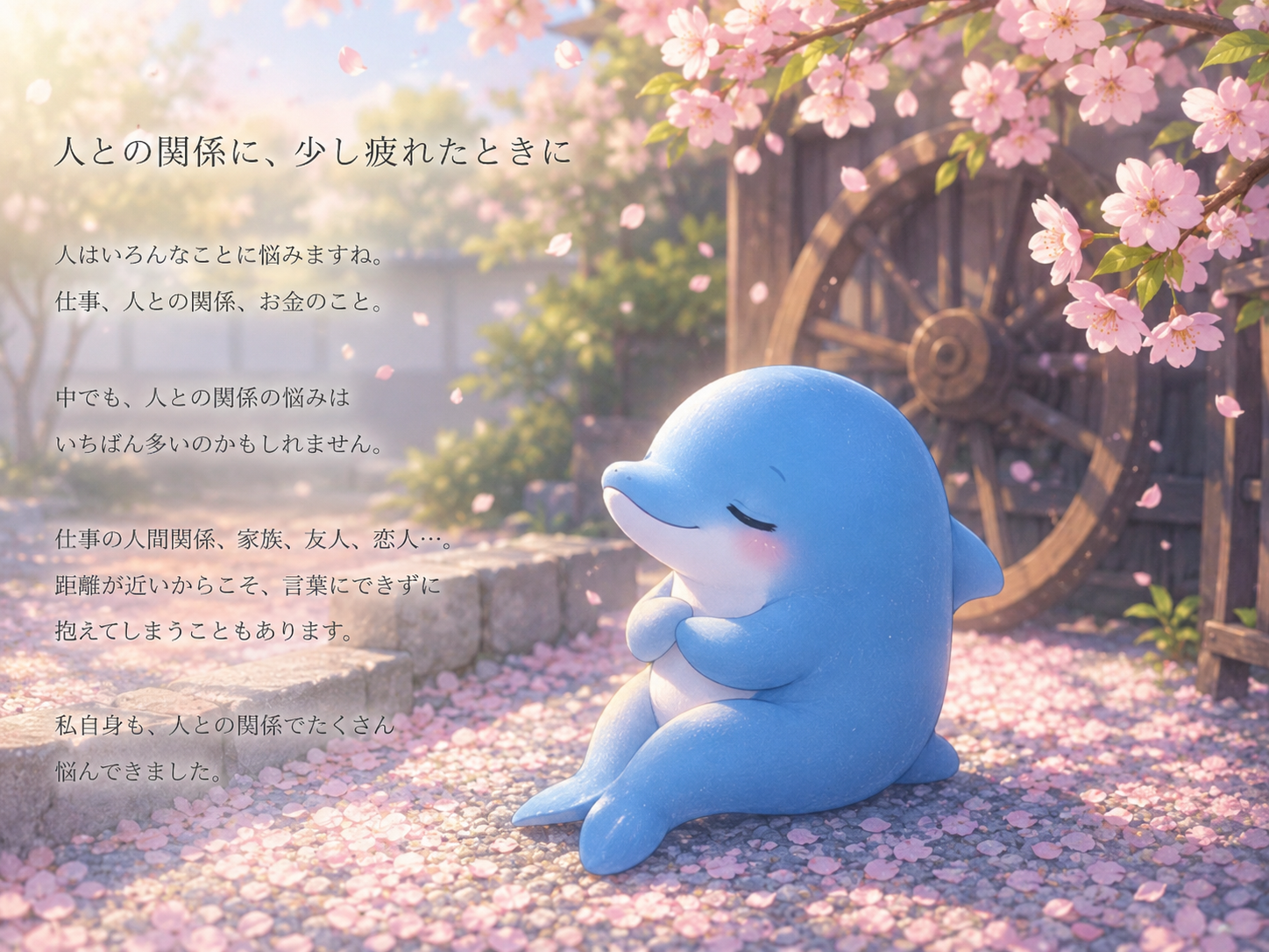 人との関係に、少し疲れたときに