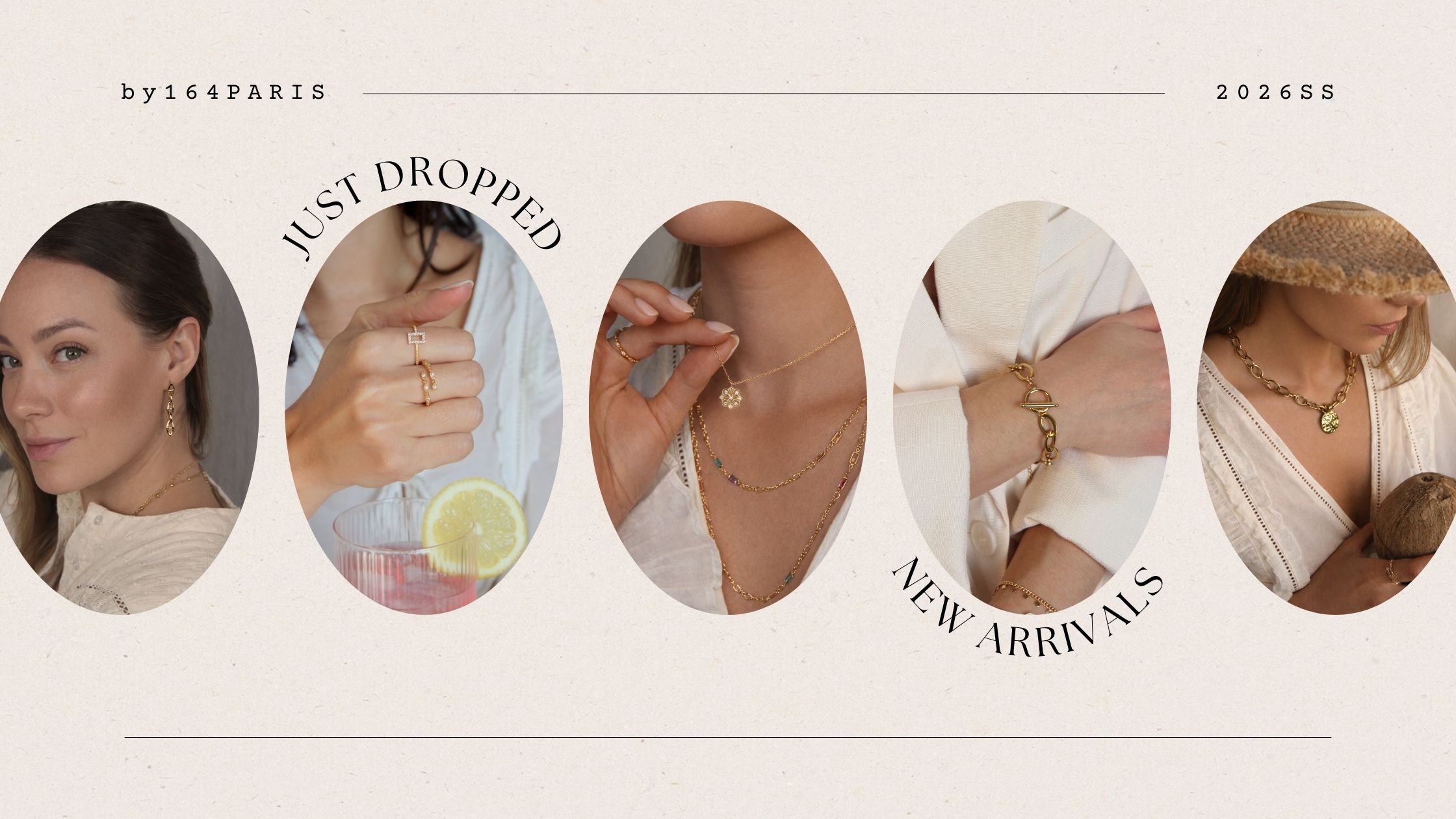 by164PARIS 2026SSコレクション 新作入荷しました。