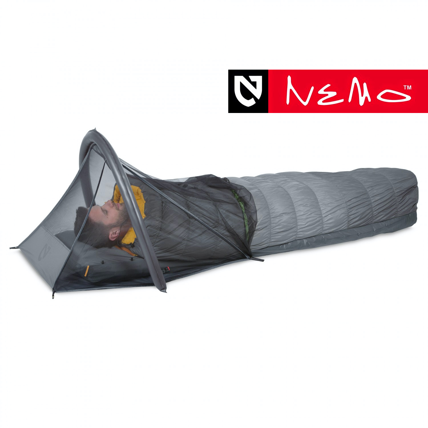 【NEMO Equipment】の超軽量メッシュシェルター、エスケープポッドビビィ登場！