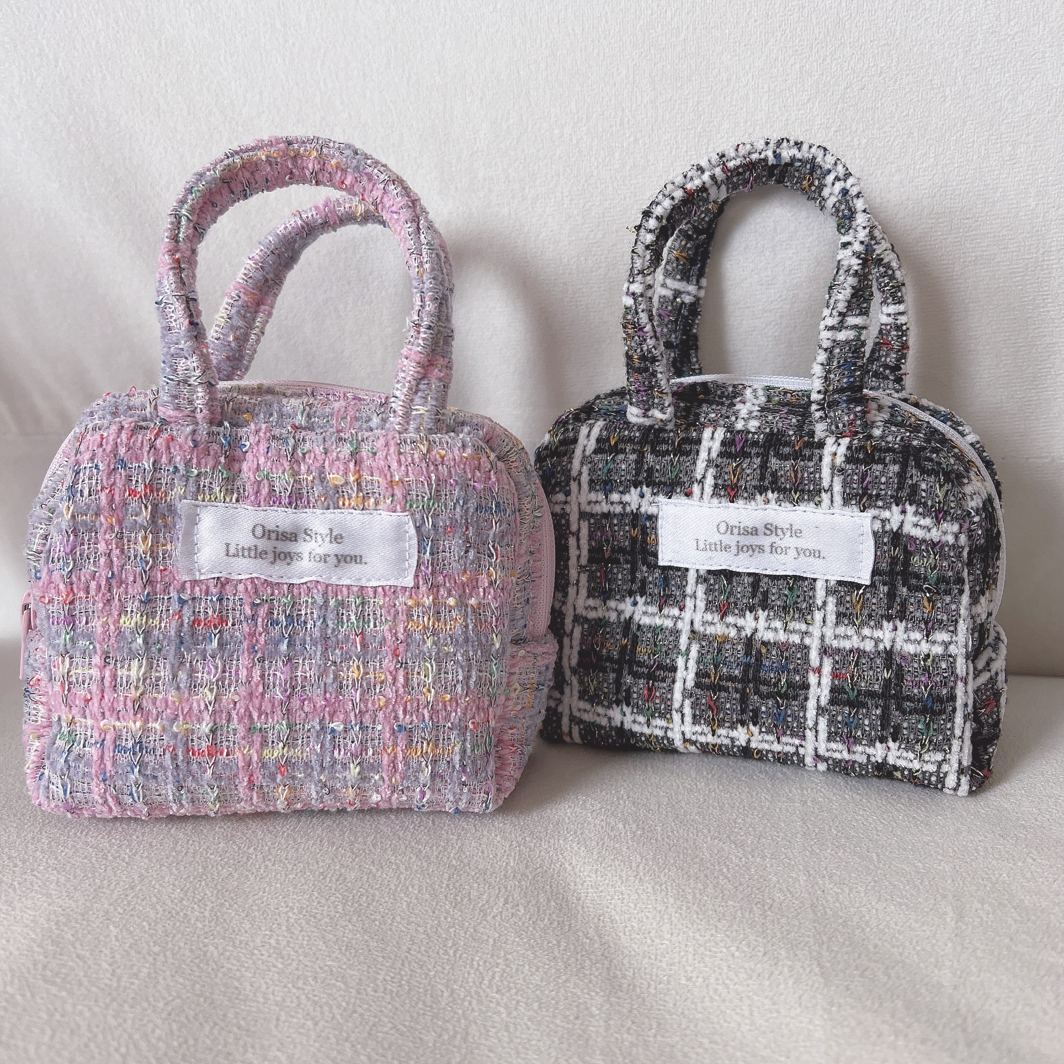 【ツイードミニポーチ】販売終了のお知らせ