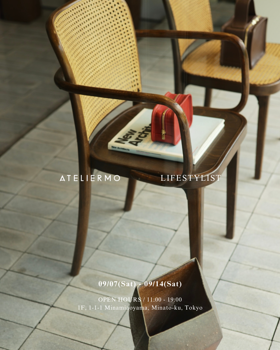 「ATELIERMO × LIFESTYLIST」POP UP 9月7日(土)〜9月14日(土)