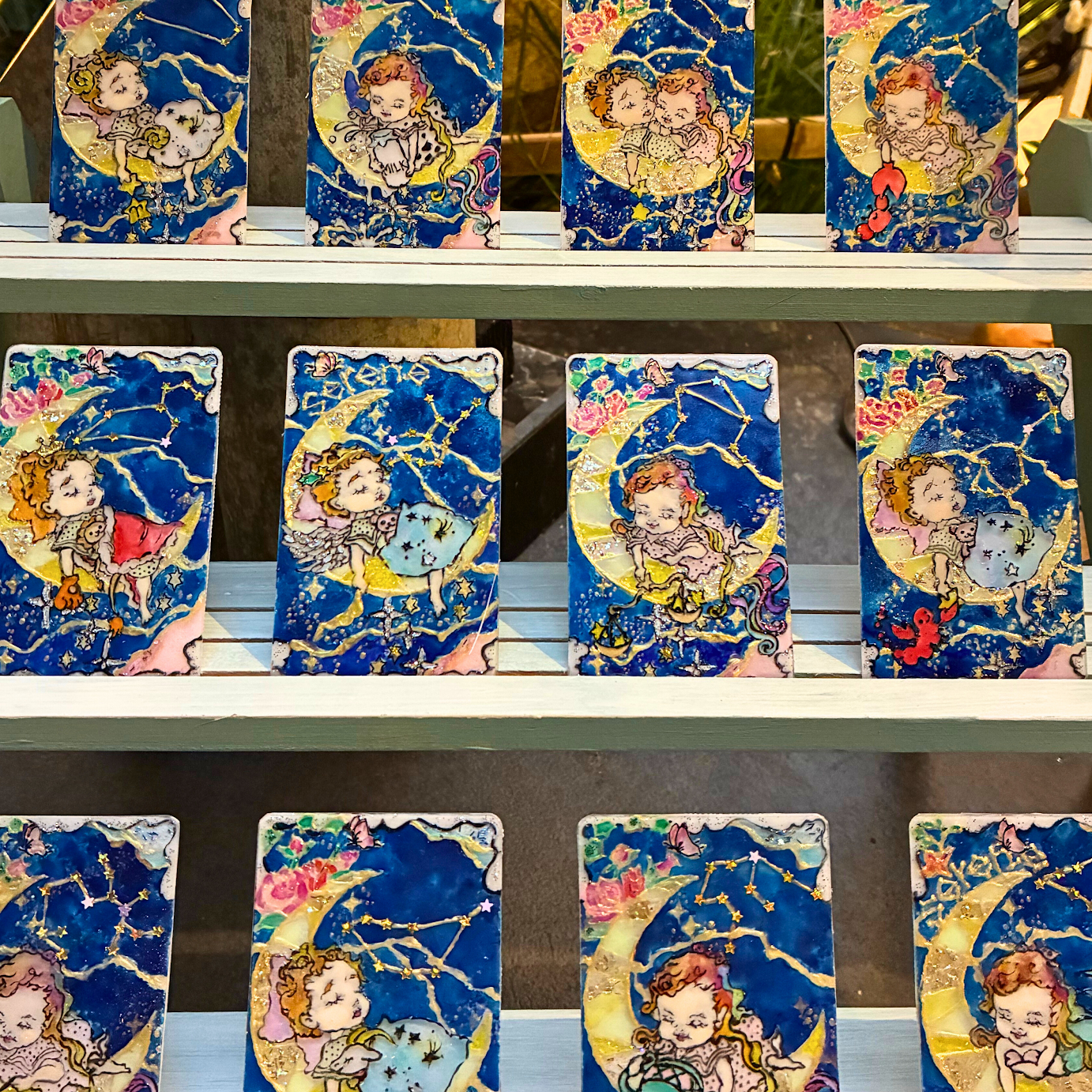 初のオリジナル商品「セレネの12星座イラスト」発売決定