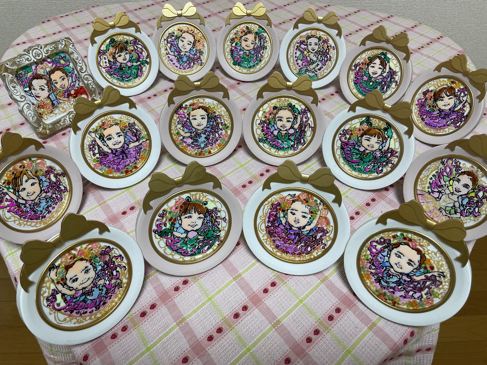 【作品紹介】可愛い姿に癒されます♡ポストカードサイズ「バレリーナ」を公開