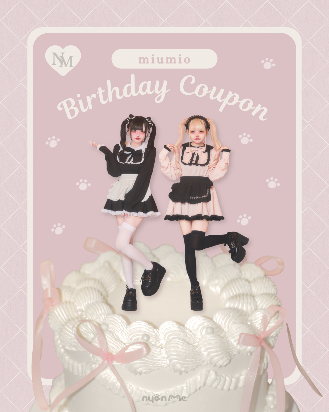 【 𝐁𝐈𝐑𝐓𝐇𝐃𝐀𝐘 𝐂𝐎𝐔𝐏𝐎𝐍配布のお知らせ🎂 】