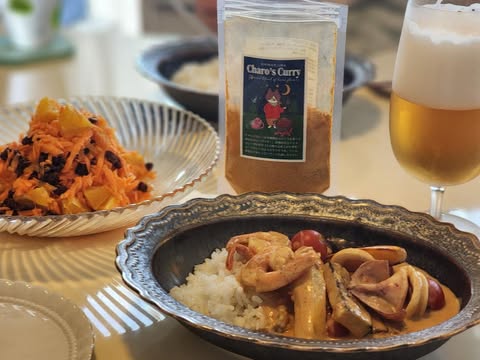 お客様調理例追加！おうちごはん246さんの『シーフードココナッツカレー』
