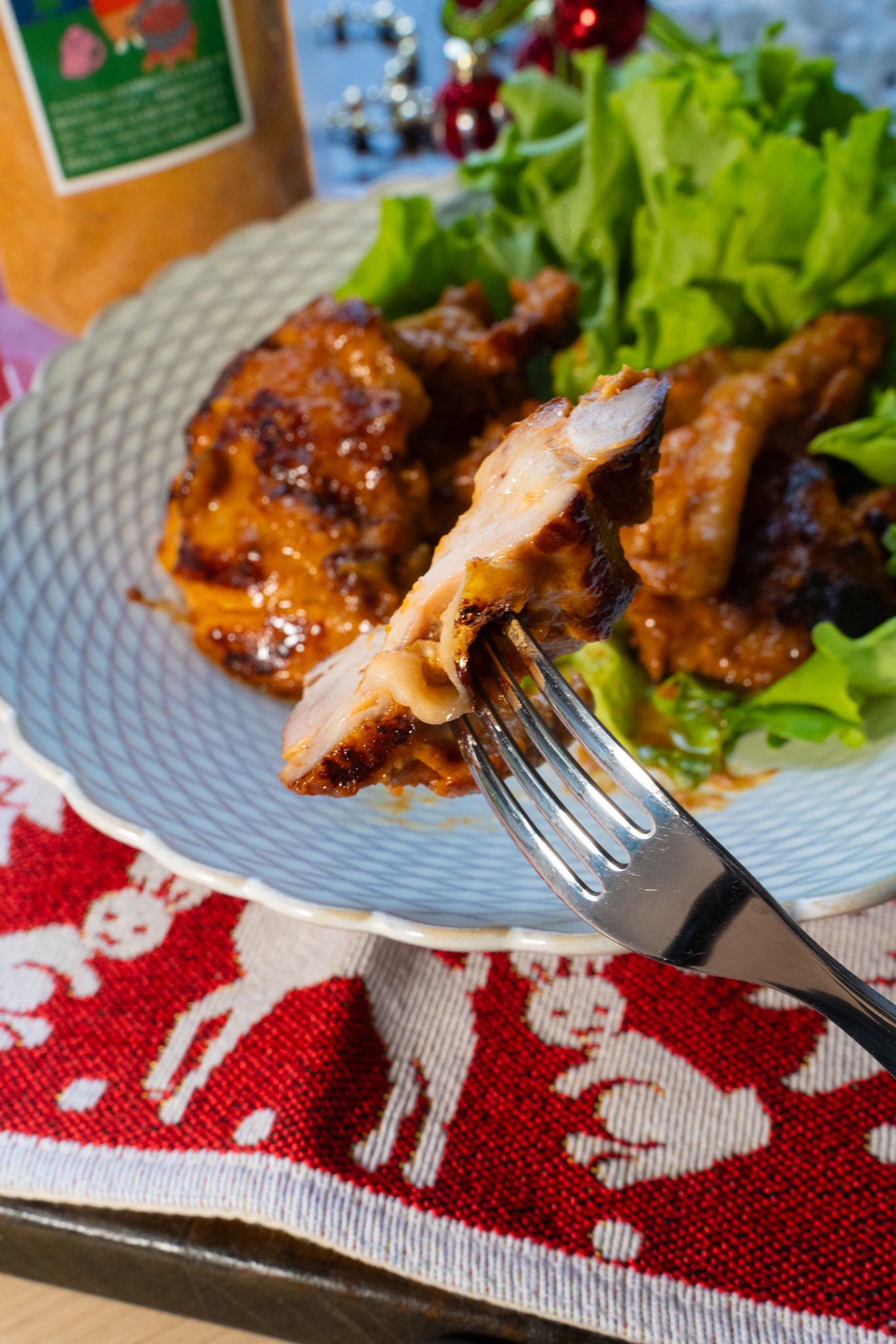 お客様調理例追加！もちりす@CAMPさんの『タンドリーチキン』