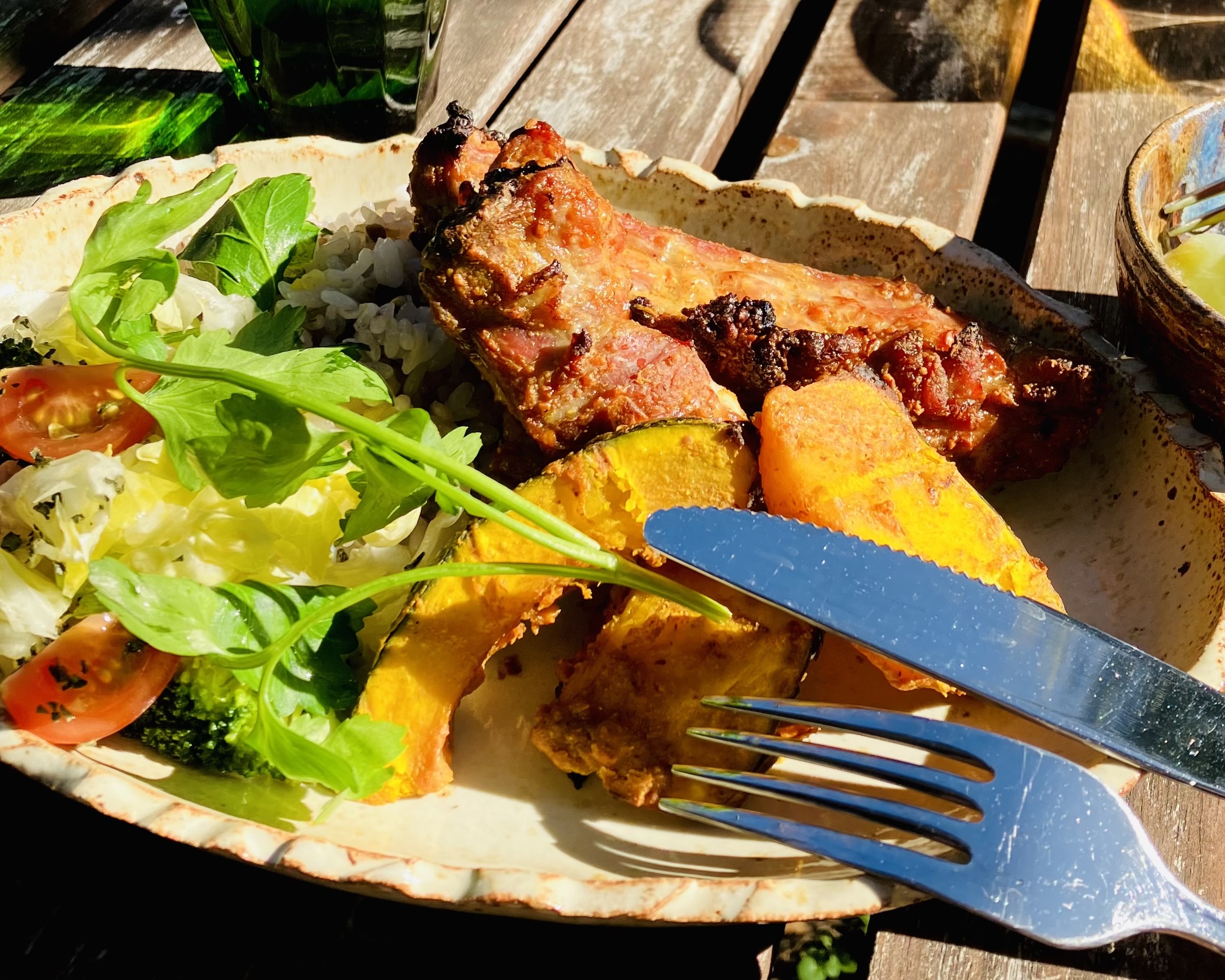 『豚スペアリブとカボチャのタンドリー風の作り方』をレシピに追加しました。