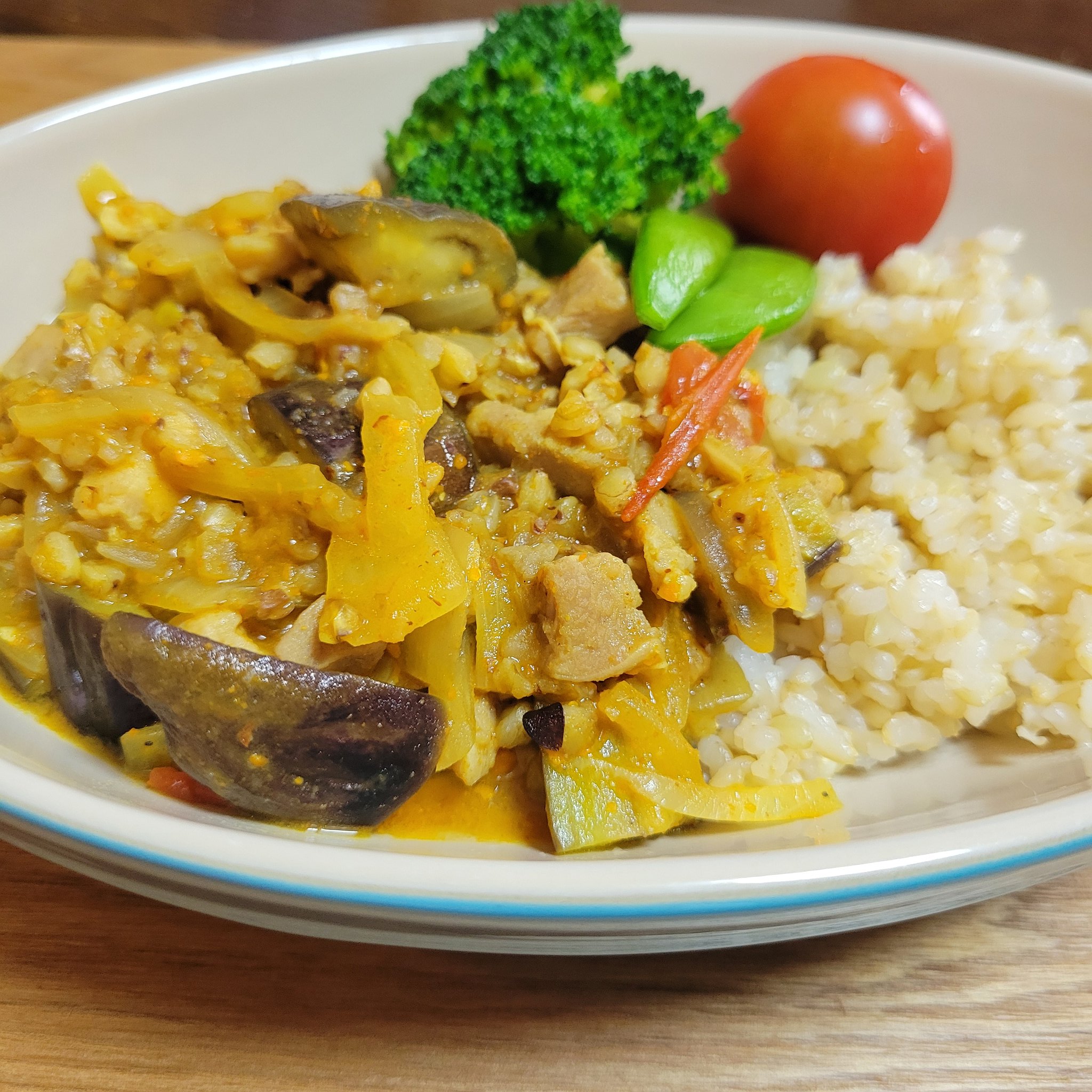 お客様調理例を追加！keiさんの『そばの実チキンカレー』