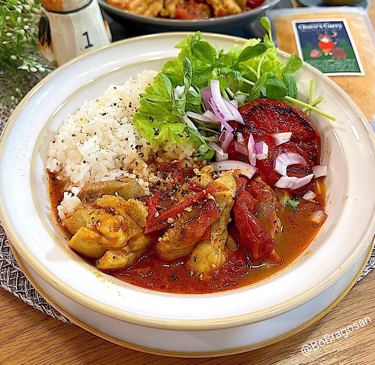 お客様調理例を追加！ラゴさん。の『チキンカレー』
