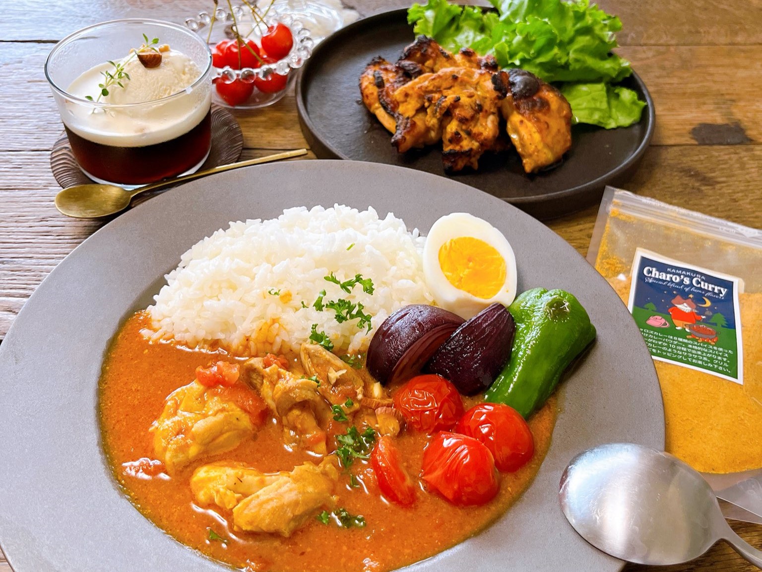 お客様調理例追加！popochanさんの『チキンのカレーとタンドリーチキン』