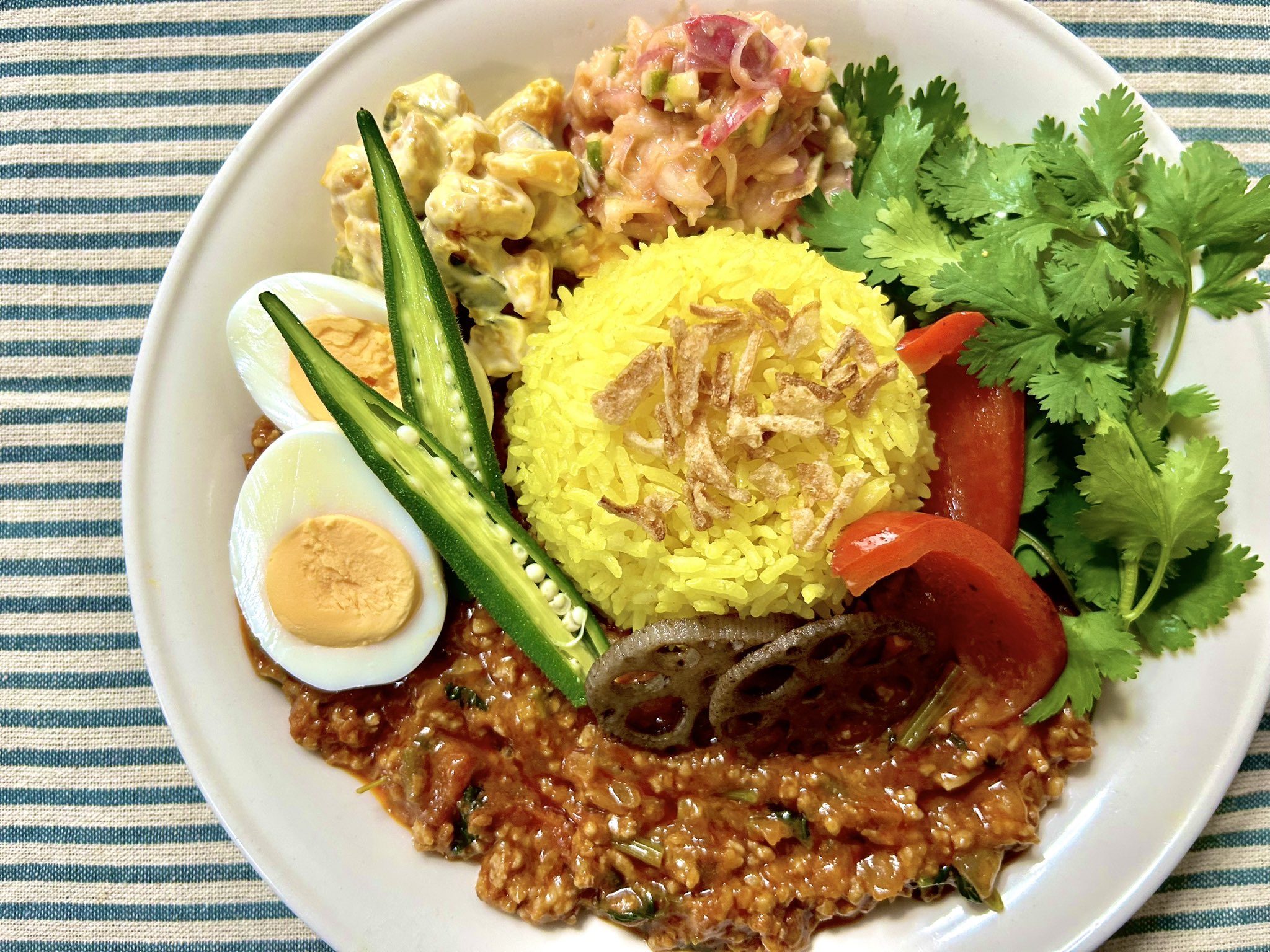 お客様調理例追加！Mさんの『インドネシア風キーマカレー』