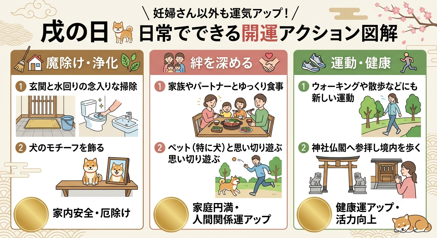 ⛩️8月4日(火)庚戌⛩️戌の日の開運行動🐕