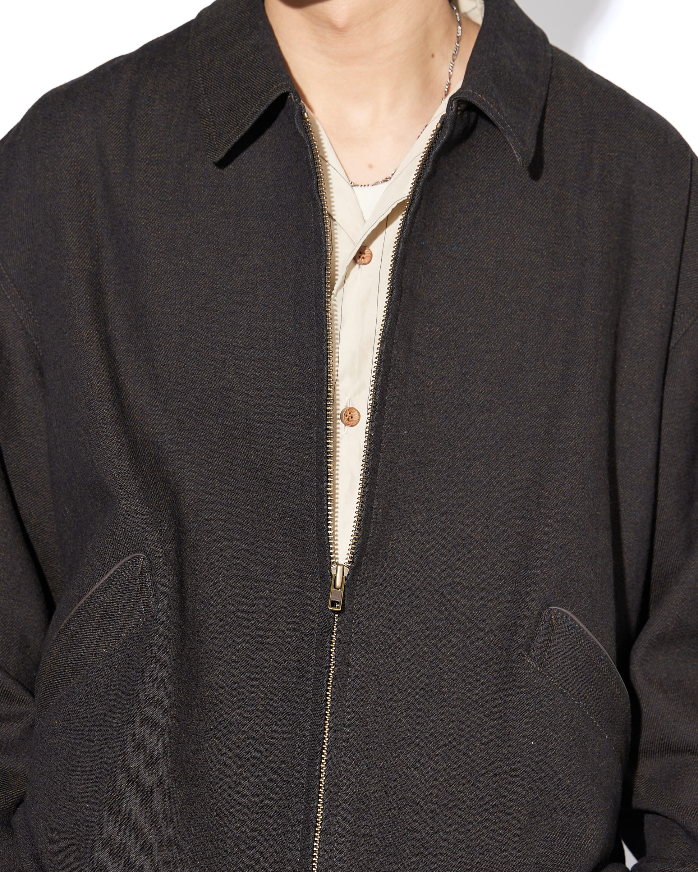 苦手だったブルゾン。