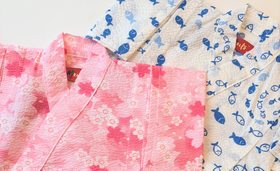 【商品掲載NEWS📣日本製甚平(90-120cm)男女それぞれ選べる5柄】