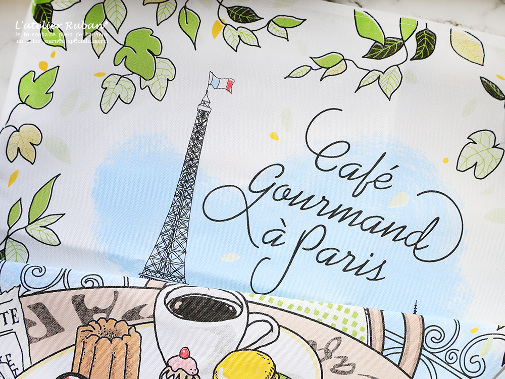 フランス製ティータオル他、入荷いたしました。