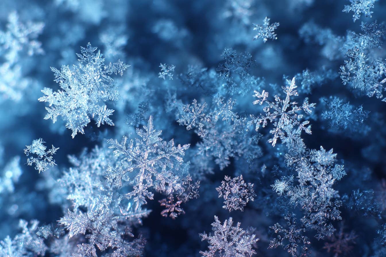 雪が降る日の静けさを、1枚のカードに込めて。