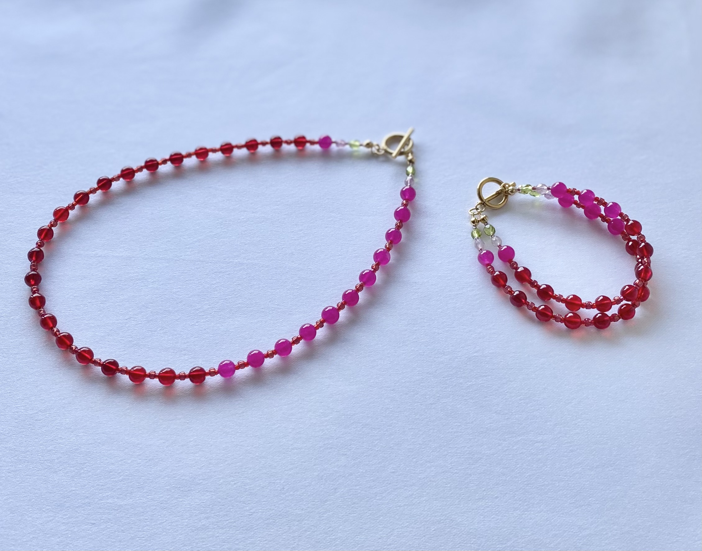 Glossy Cherry 🍒 甘く艶めく春のアクセサリー