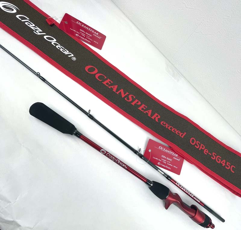 【2026年新製品入荷☆】クレイジーオーシャン オーシャンスピア イクシード  OSPe-SG45C
