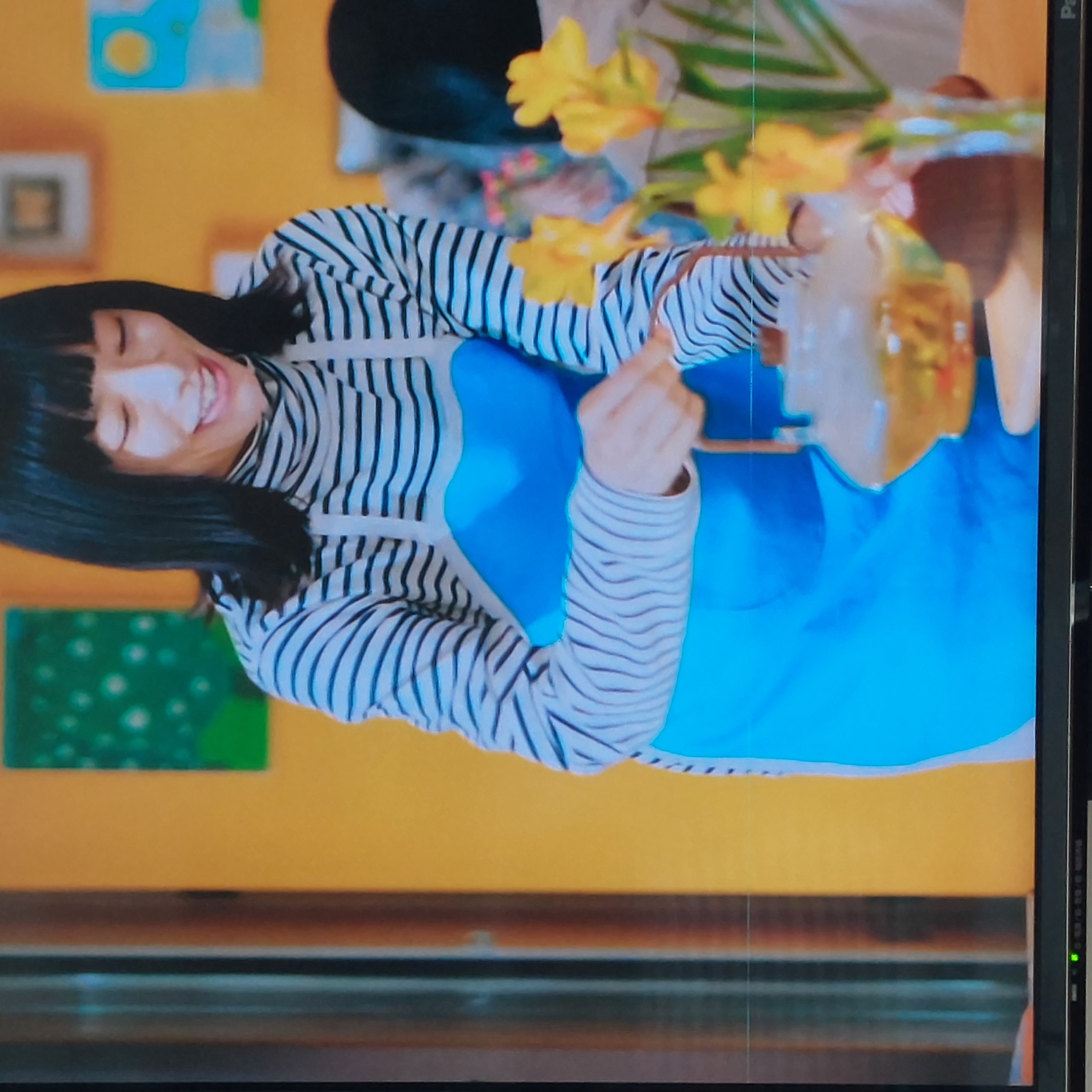 「しあわせは食べて寝て待て」のエプロン