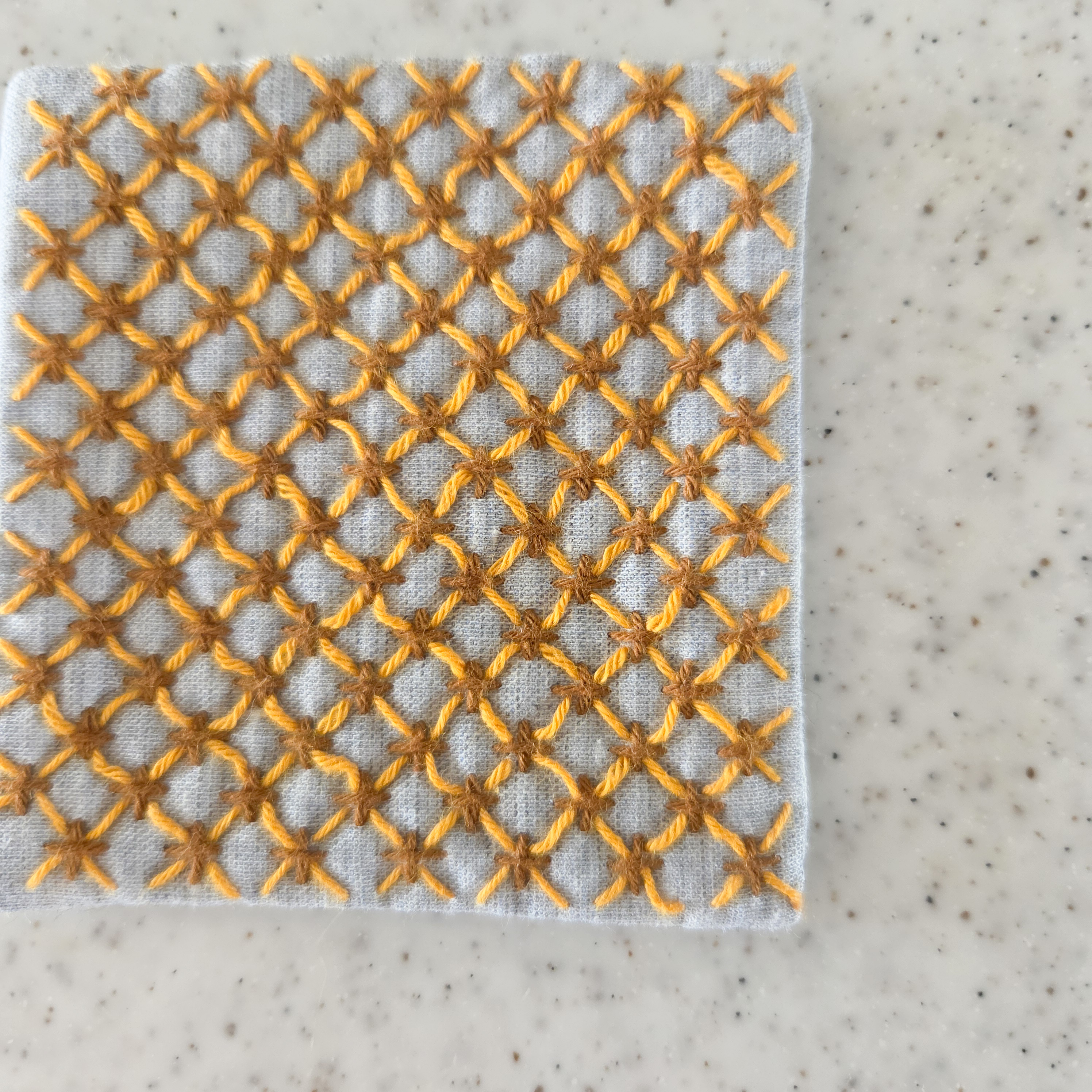 刺し子とフランス刺繍