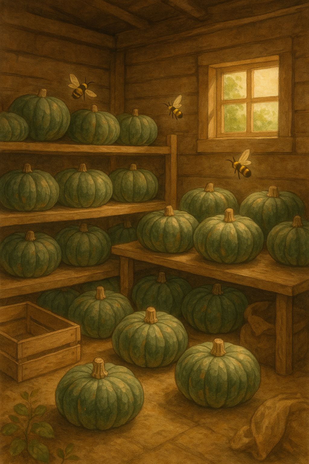 なぜ、かぼちゃは収穫してから追熟が進むのでしょうか？