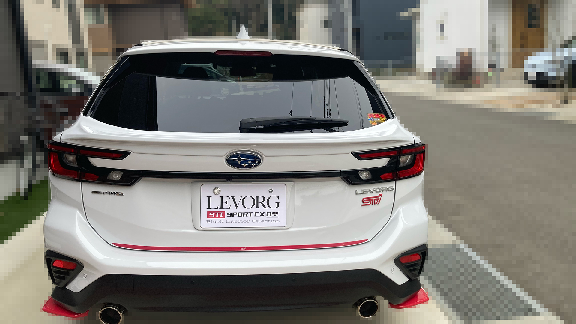 高機能なドラレコカメラ装備警告ステッカー