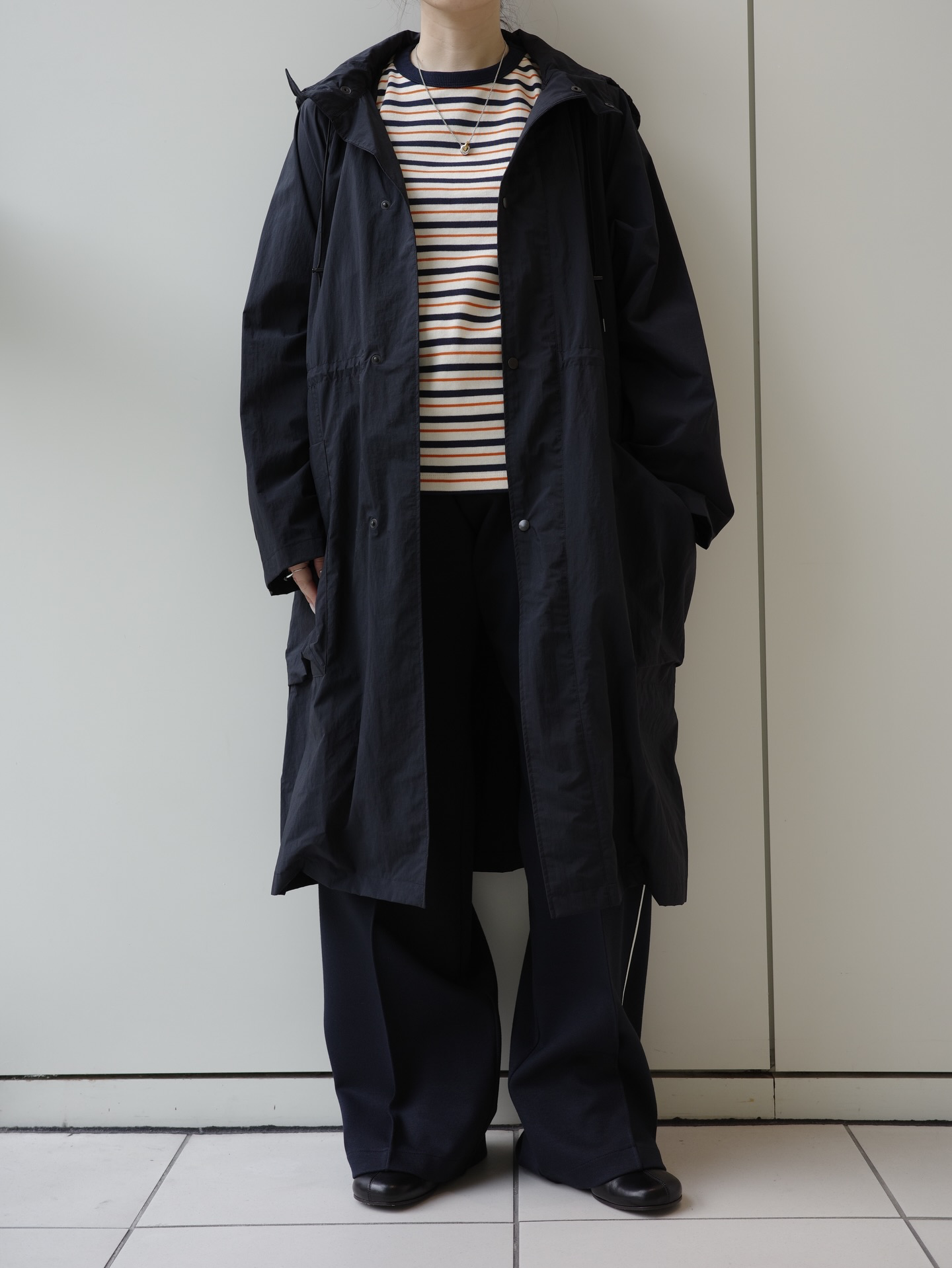 ATON (エイトン)よりおすすめのライトなアウターが入荷いたしております。