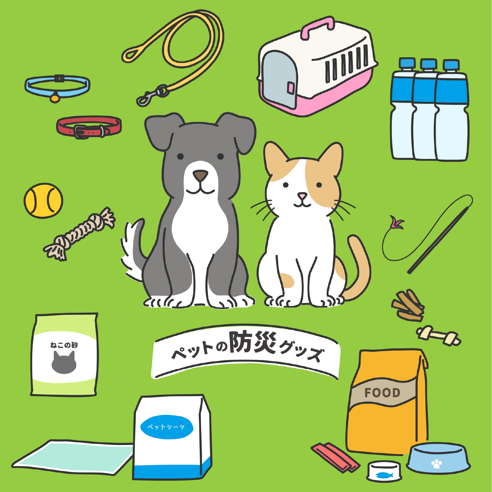 🐾 ペットと一緒に備える防災対策【大切な家族と安心して過ごすために】