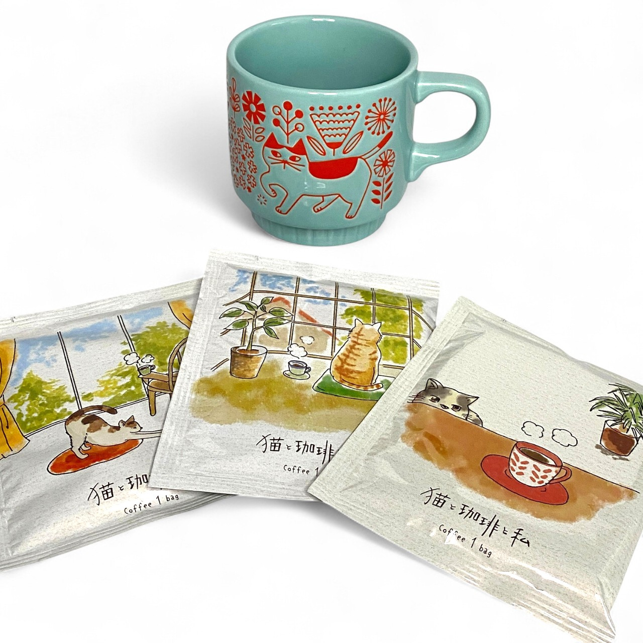 猫と過ごす、やさしいお茶時間。