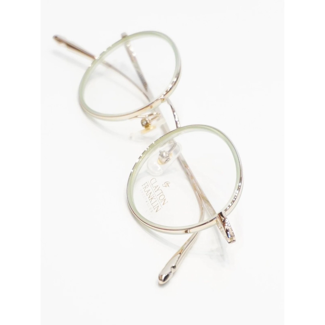 【CLAYTON FRANKLIN】model：CF-607  col.GP/GRN