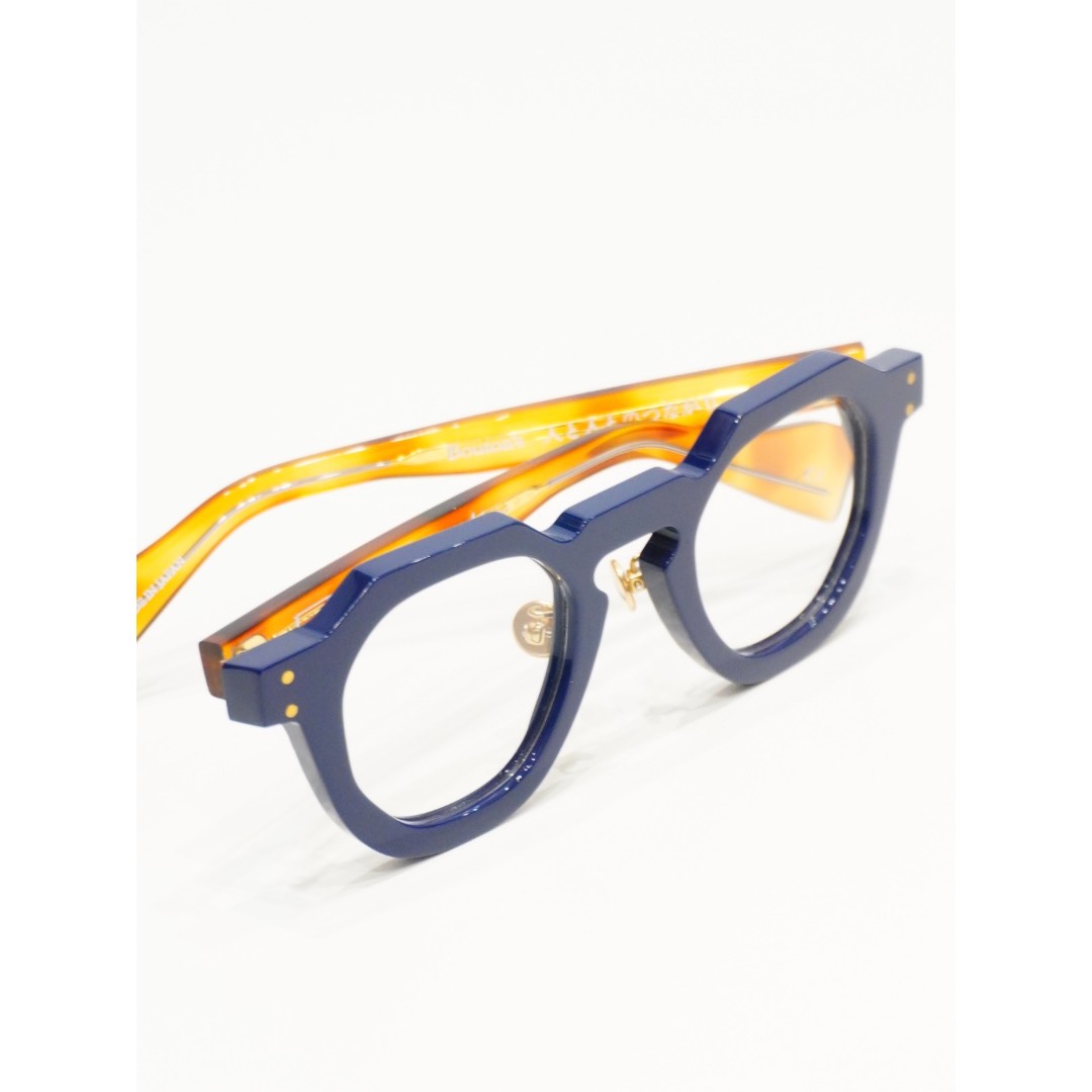 【JEAN PHILIPPE JOLY】model：Bouton's col.Navy/Havana