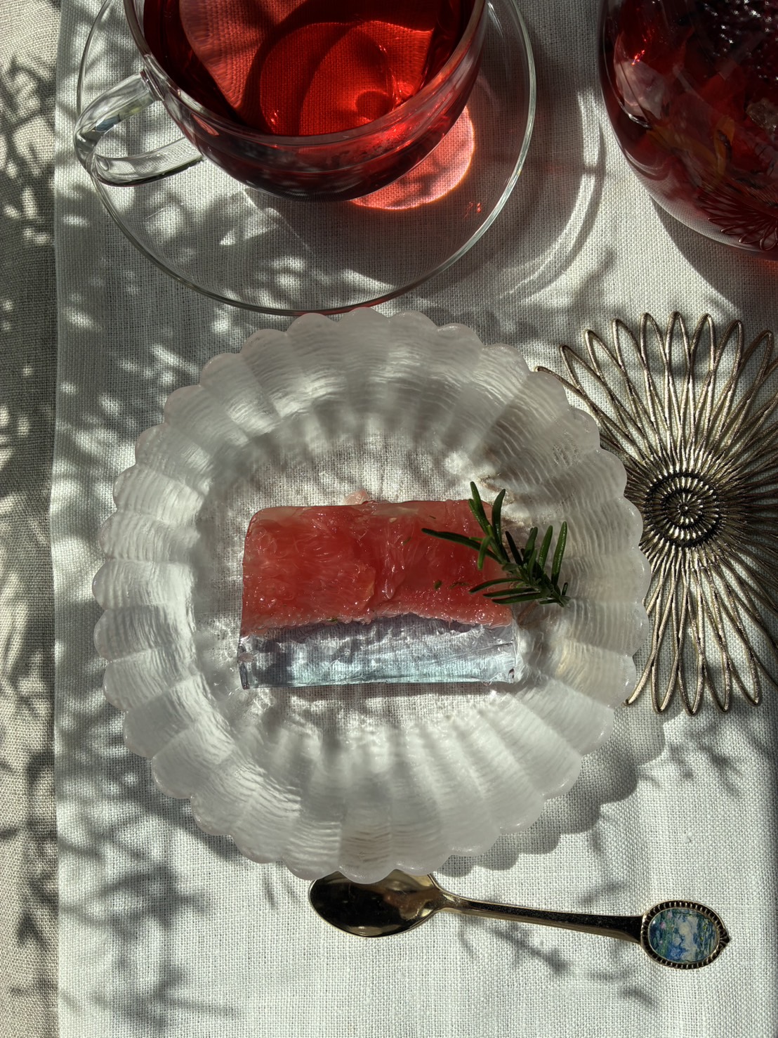 【ローズマリー香る癒しの美容ゼリー】