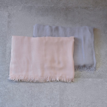 【新商品】肌に触れた瞬間、心までほどける。　贅沢な「ovoveil 100%」ストールができました。