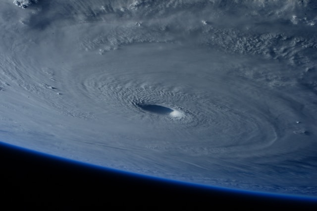 台風の予感…