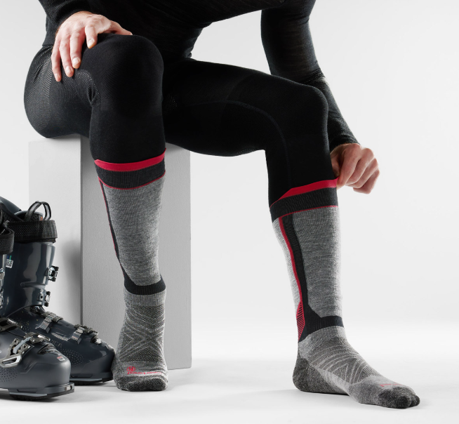 気になるスキーソックスを見つけました