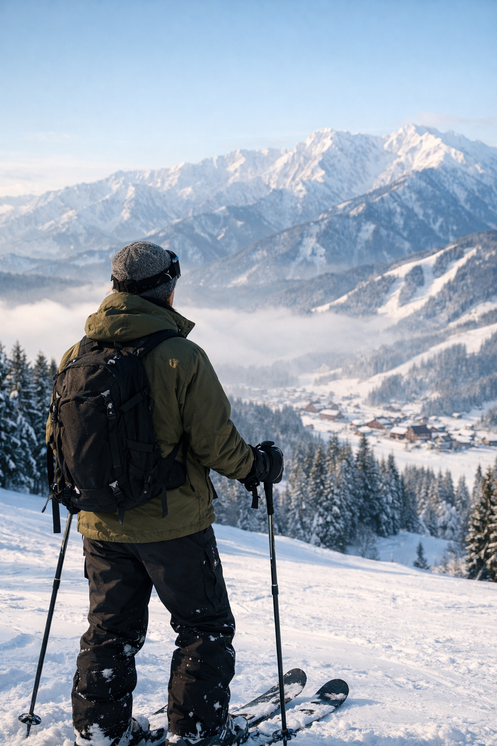 スキーは、ひとり旅にちょうどいい。