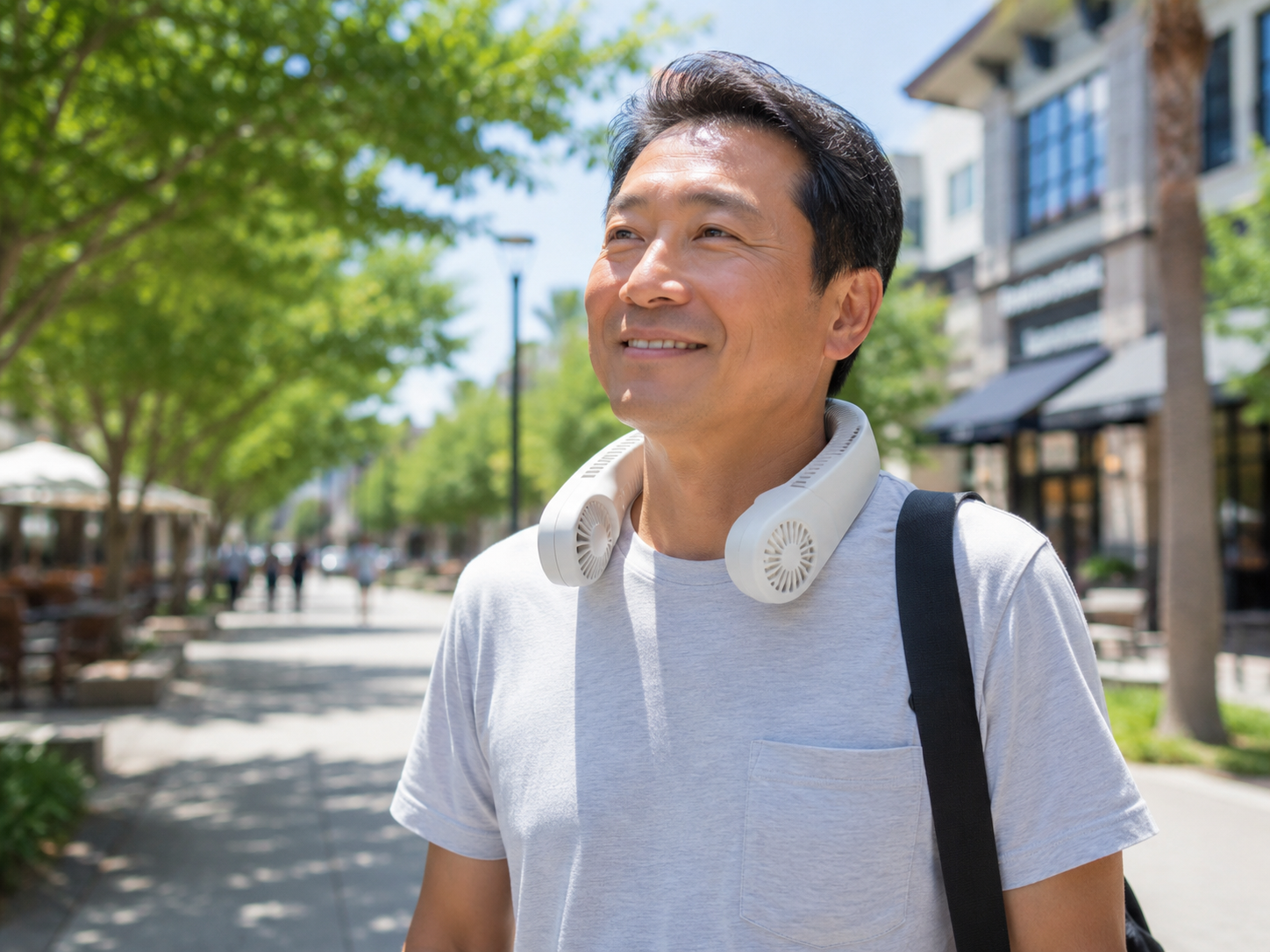 携帯ファンがこんなに効果的なんて…