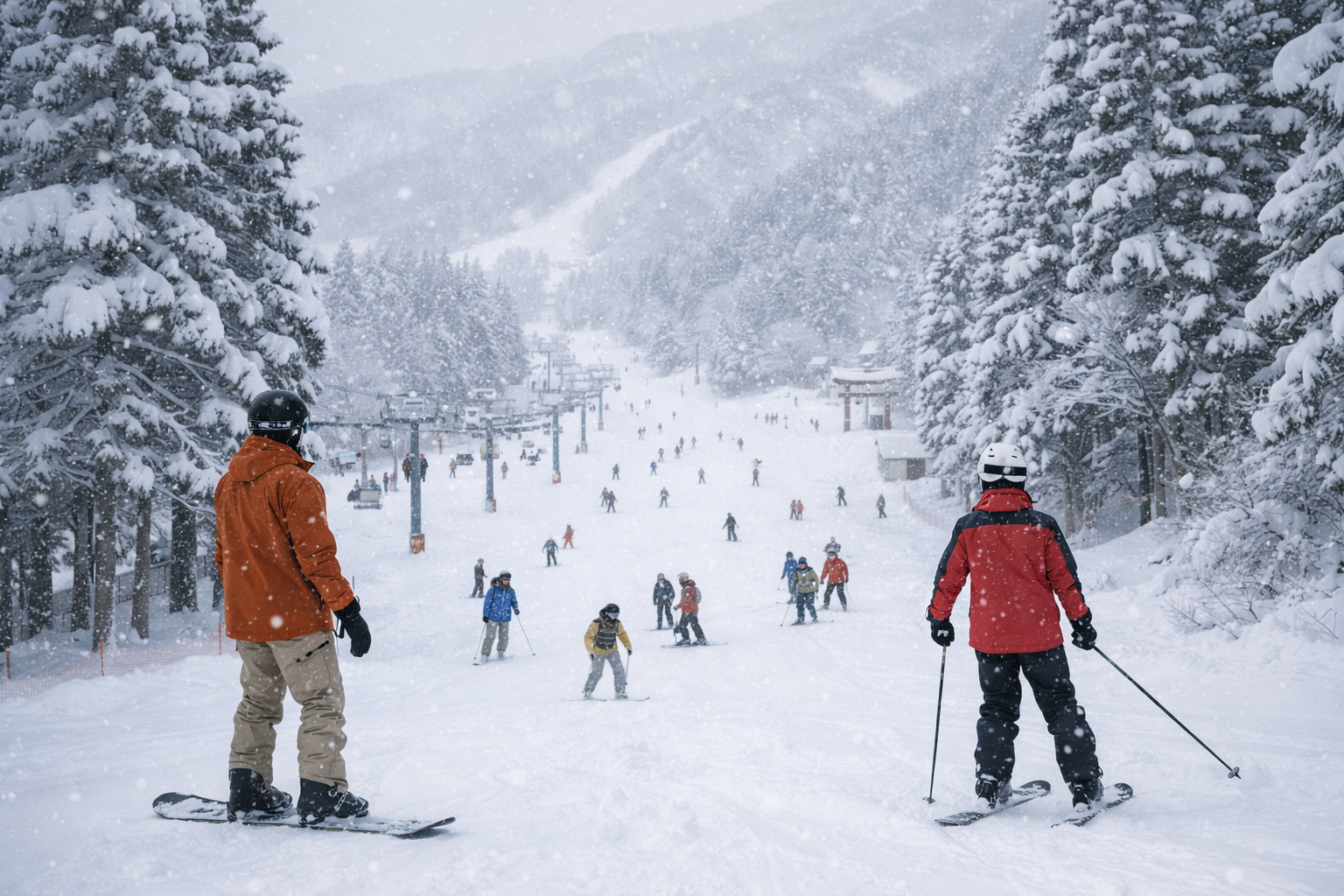 最近の寒波と動き出した南信と奥美濃のシーズン