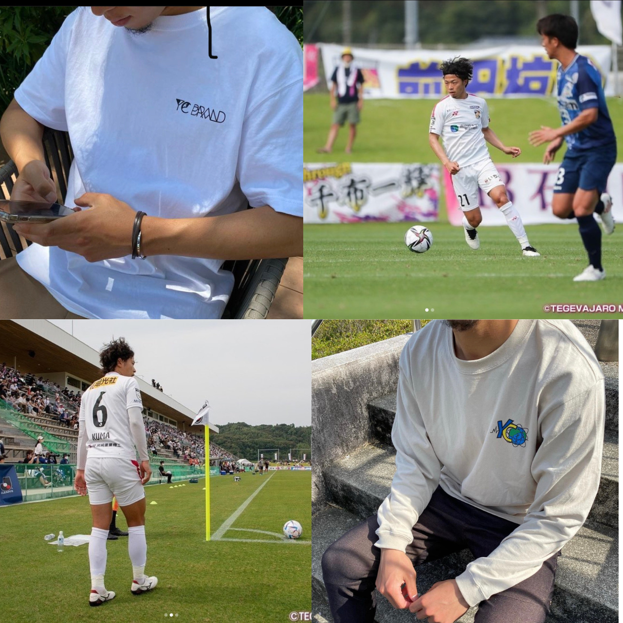 ⚽️テゲバジャーロ宮崎 6 DF 大熊 健太 選手に着用していただきました