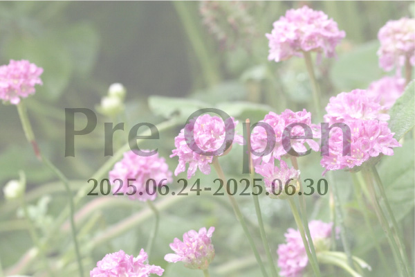 Pre Open❁2025.06.24 10:00 - 2025.06.30 17:00